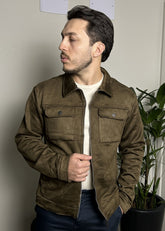 Jaqueta Masculina em Suede Premium