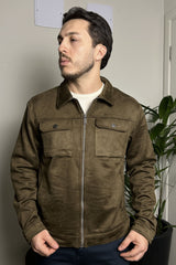 Jaqueta Masculina em Suede Premium