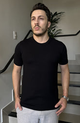 Camiseta Em Malha Tricot