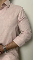 Camisa Masculina Slim em Linho