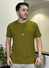 Camiseta Masculina Texturizada