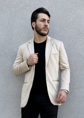 Blazer Masculino Slim em Malha