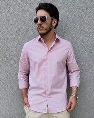 Camisa Masculina Slim em Linho