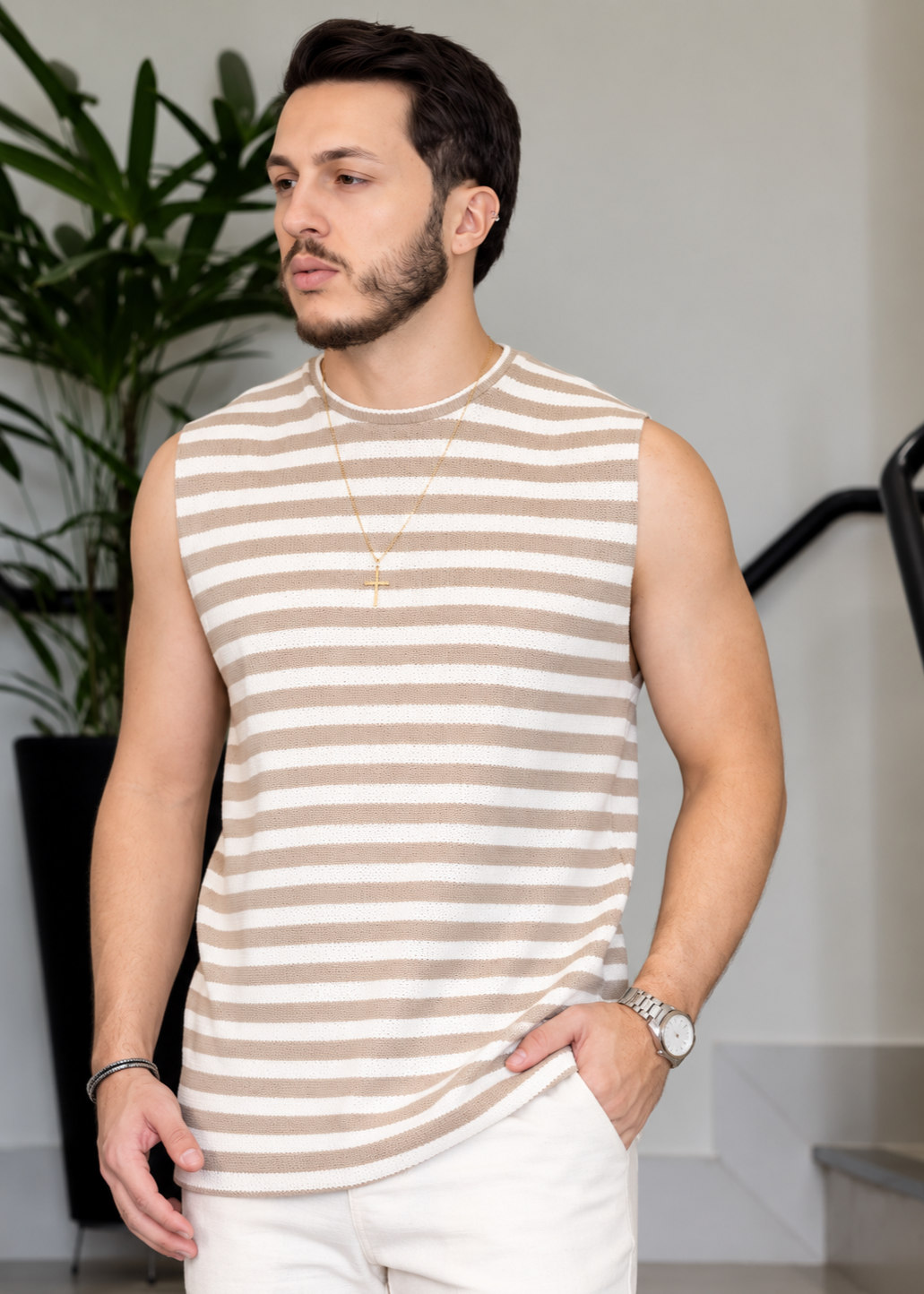 Regata Masculina Sleeve Less