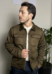 Jaqueta Masculina em Suede Premium