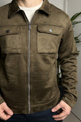 Jaqueta Masculina em Suede Premium