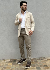 Blazer Masculino Slim em Malha