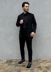 Blazer Masculino Slim em Malha