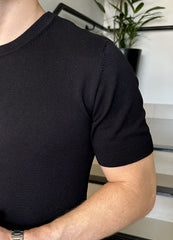 Camiseta Em Malha Tricot
