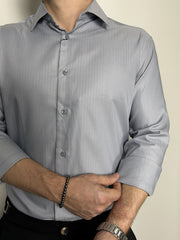 Camisa Slim Fit em Fibra de Bambu