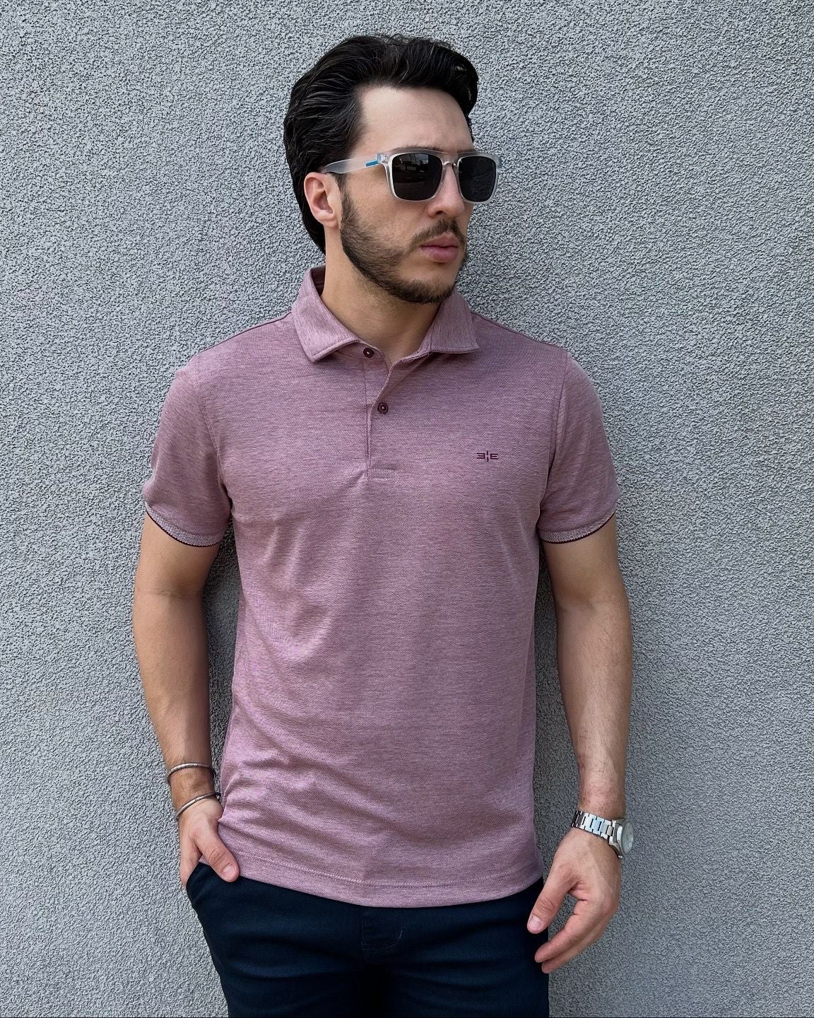 Polo Masculina em Malha Piquet Tecnológica